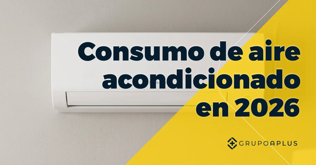 Consumo medio de tu aparato de aire acondicionado en este 2026