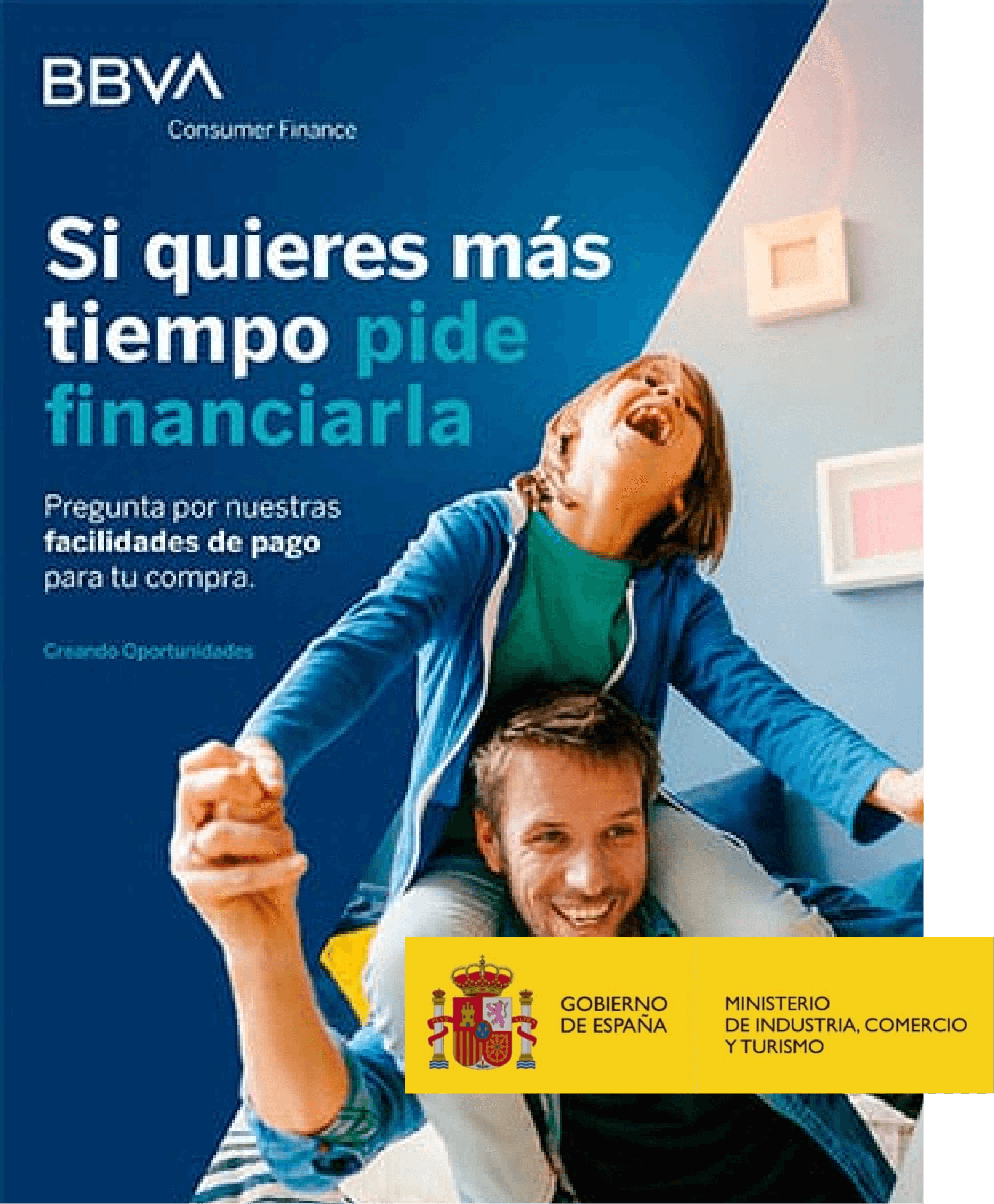 aire acondicionado con instalación incluida y con posibilidad de financiarlo
