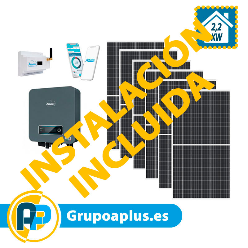 placas solares para autoconsumo 2200w