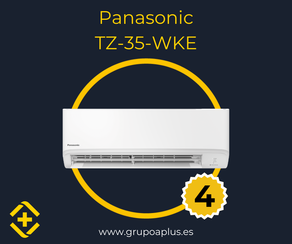 aire acondicionado panasonic TZ35, un modelo catalogado como uno de los mejores aires acondicionados
