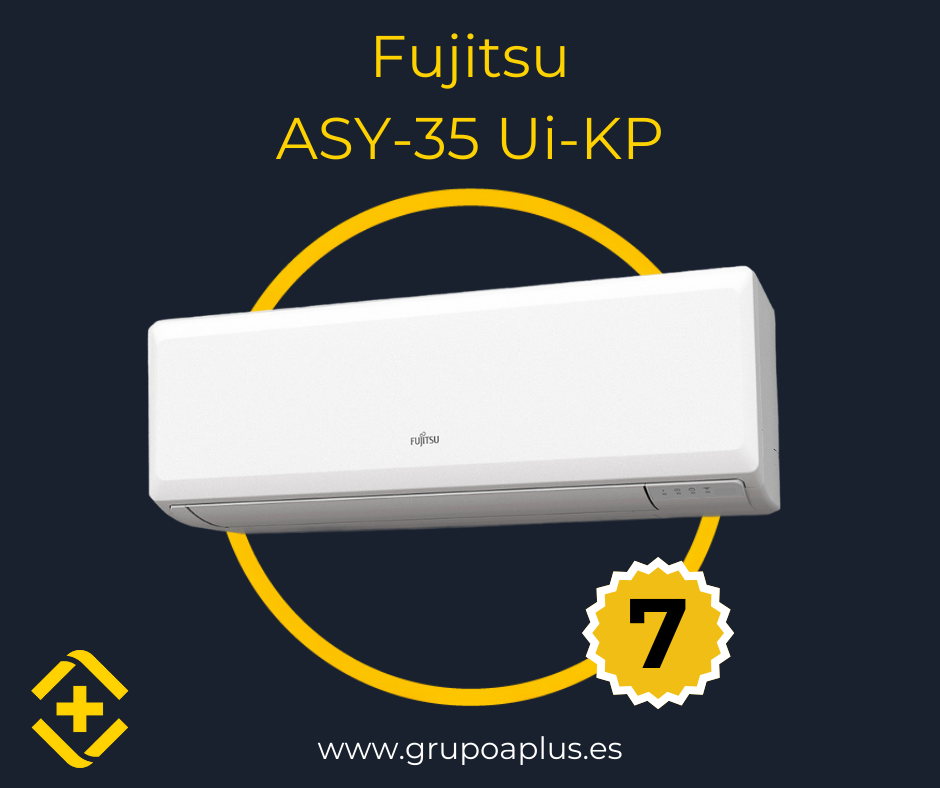 Uno de los mejores modelos de aire acondicionado, el FUjitsu ASY35