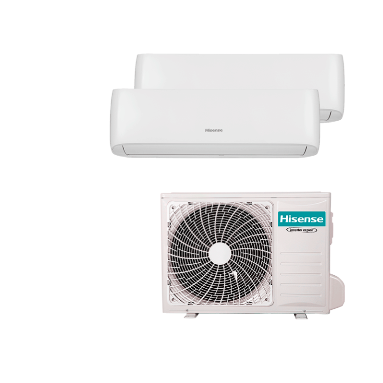 aire acondicionado hisense 2x1 multisplit