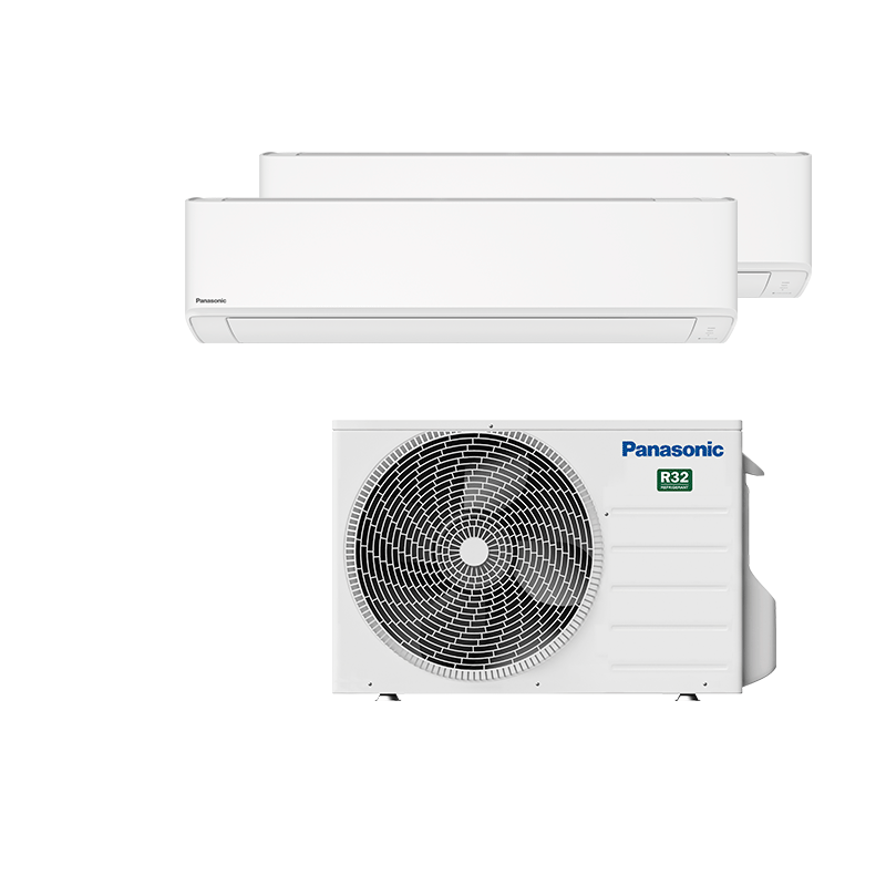 aire acondicionado panasonic 2x1 multisplit