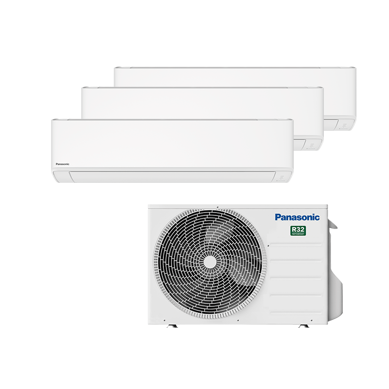 aire acondicionado panasonic 3x1 multisplit