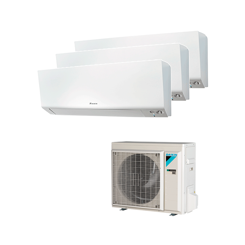 aire acondicionado daikin 3x1 multisplit perfera