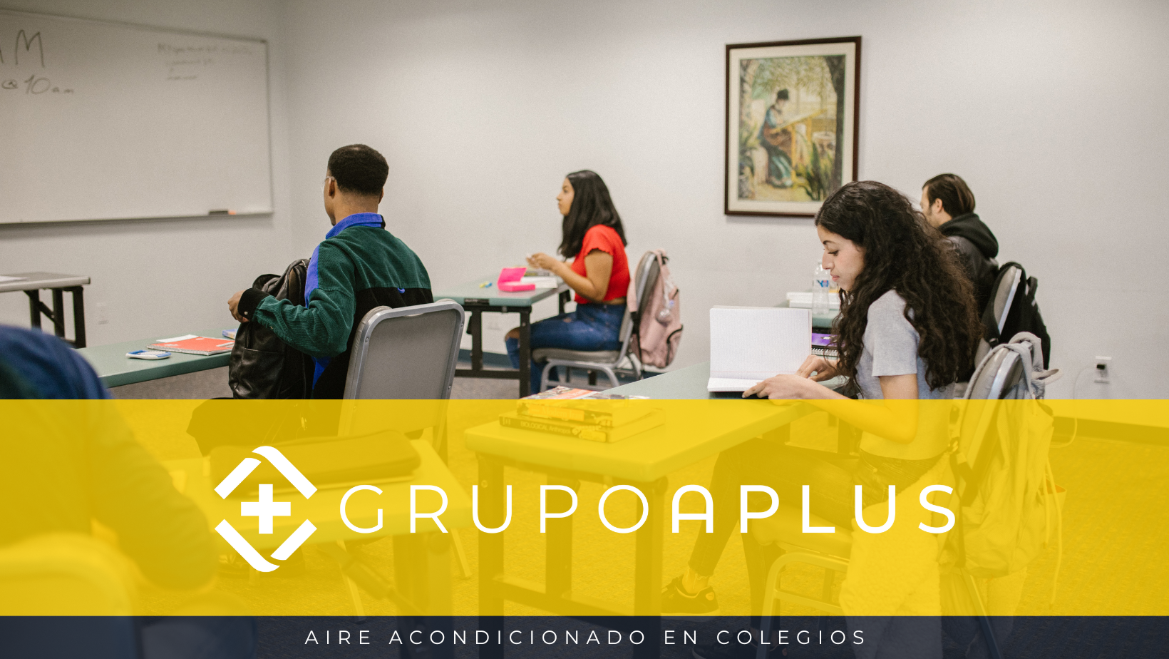 aire acondicionado en colegios