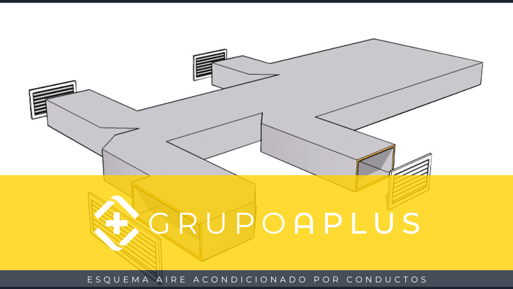 esquema aire acondicionado por conductos