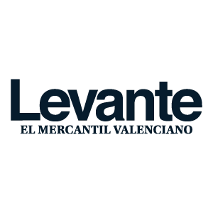 logo Levante donde mencionan a Grupo Aplus en los medios