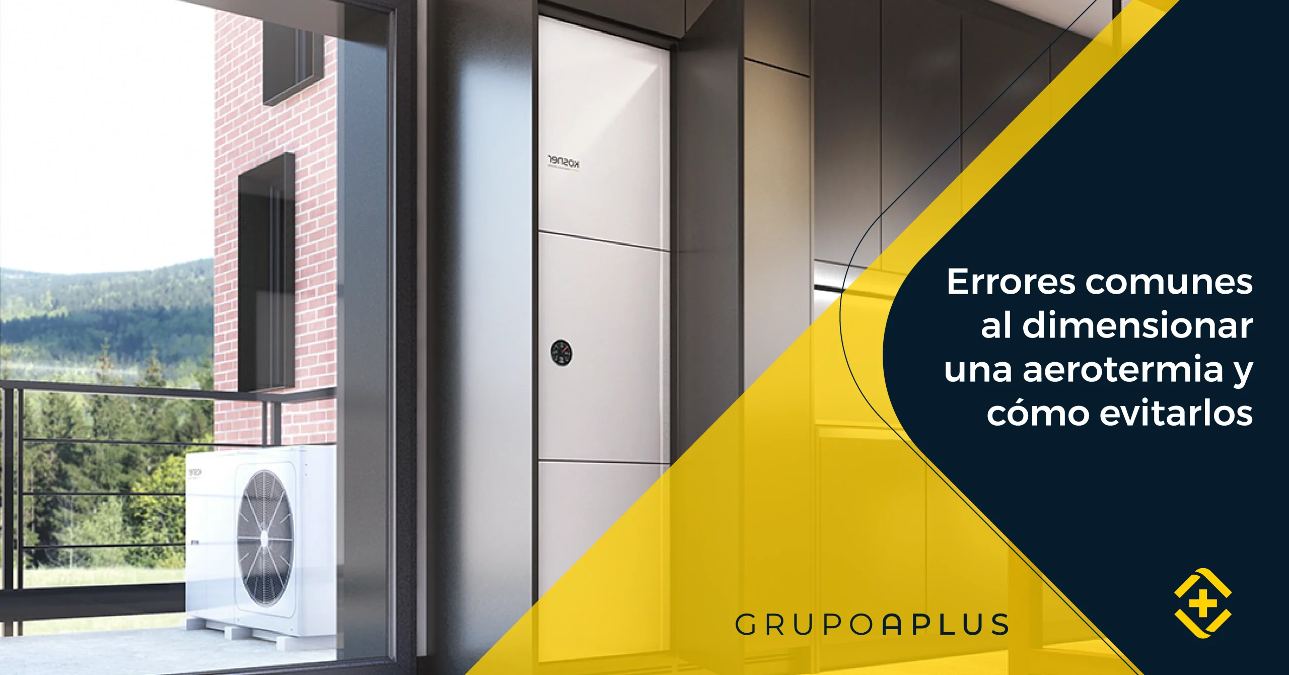 Errores comunes al dimensionar una aerotermia y cómo evitarlos.