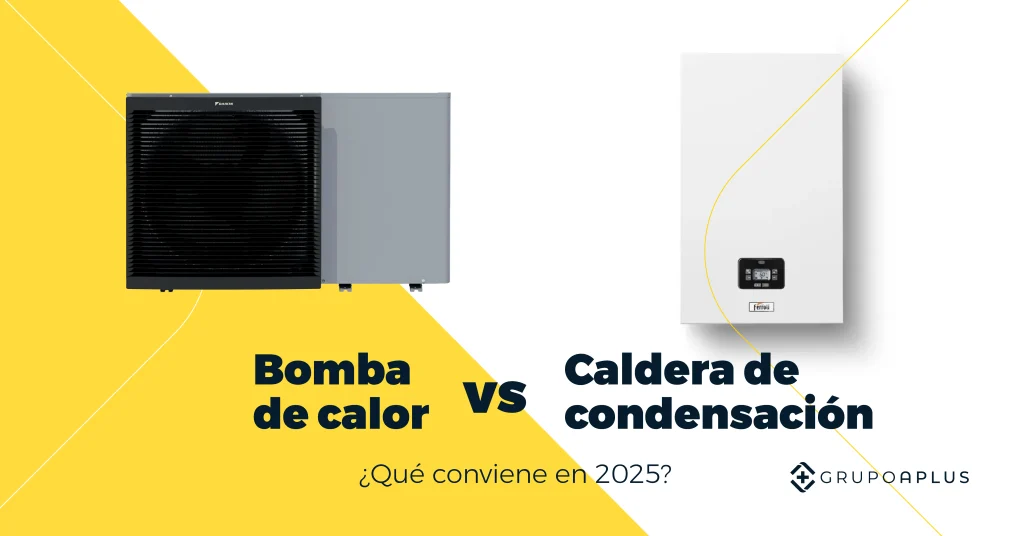 Comparación entre Bomba de calor y Caldera de condensación