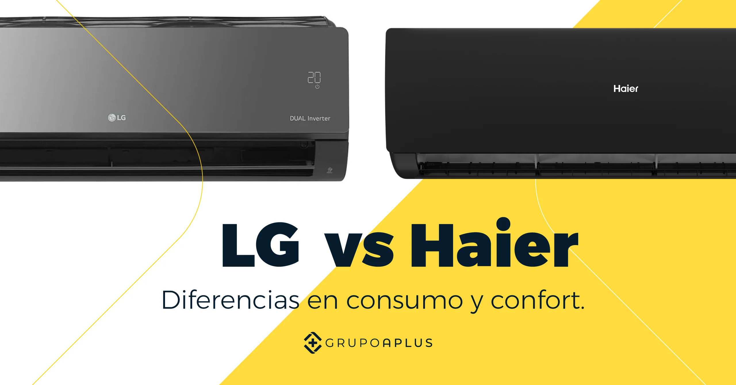 Aire acondicionado LG vs Haier: diferencias en consumo y confort