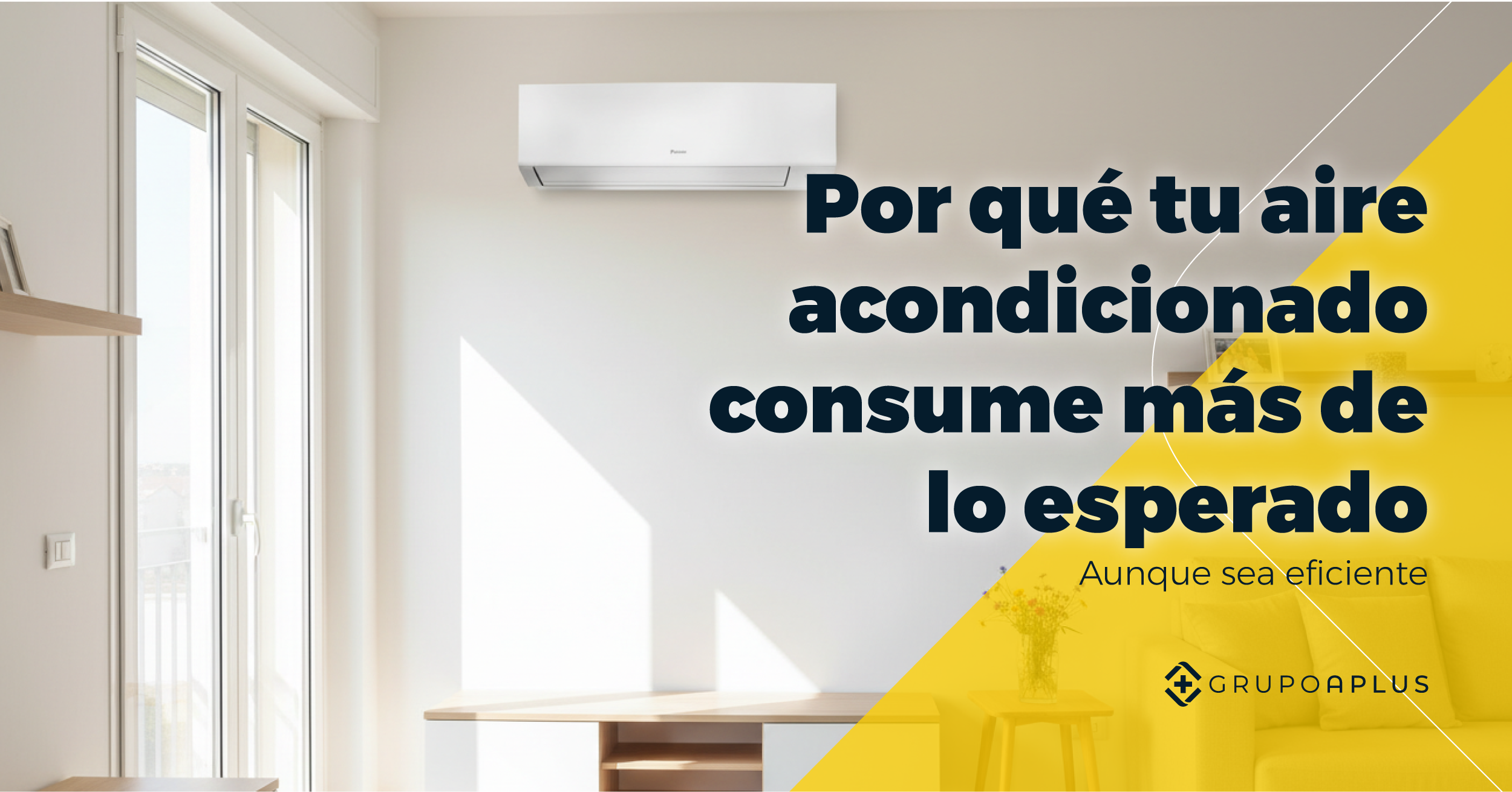 Tu aire acondicionado es eficiente pero consume más de lo esperado ¿Porque?