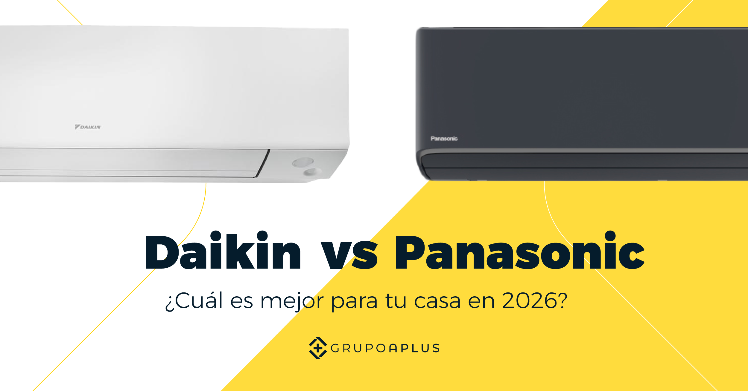 Comparativa de aires acondicionados entre Daikin y Panasonic