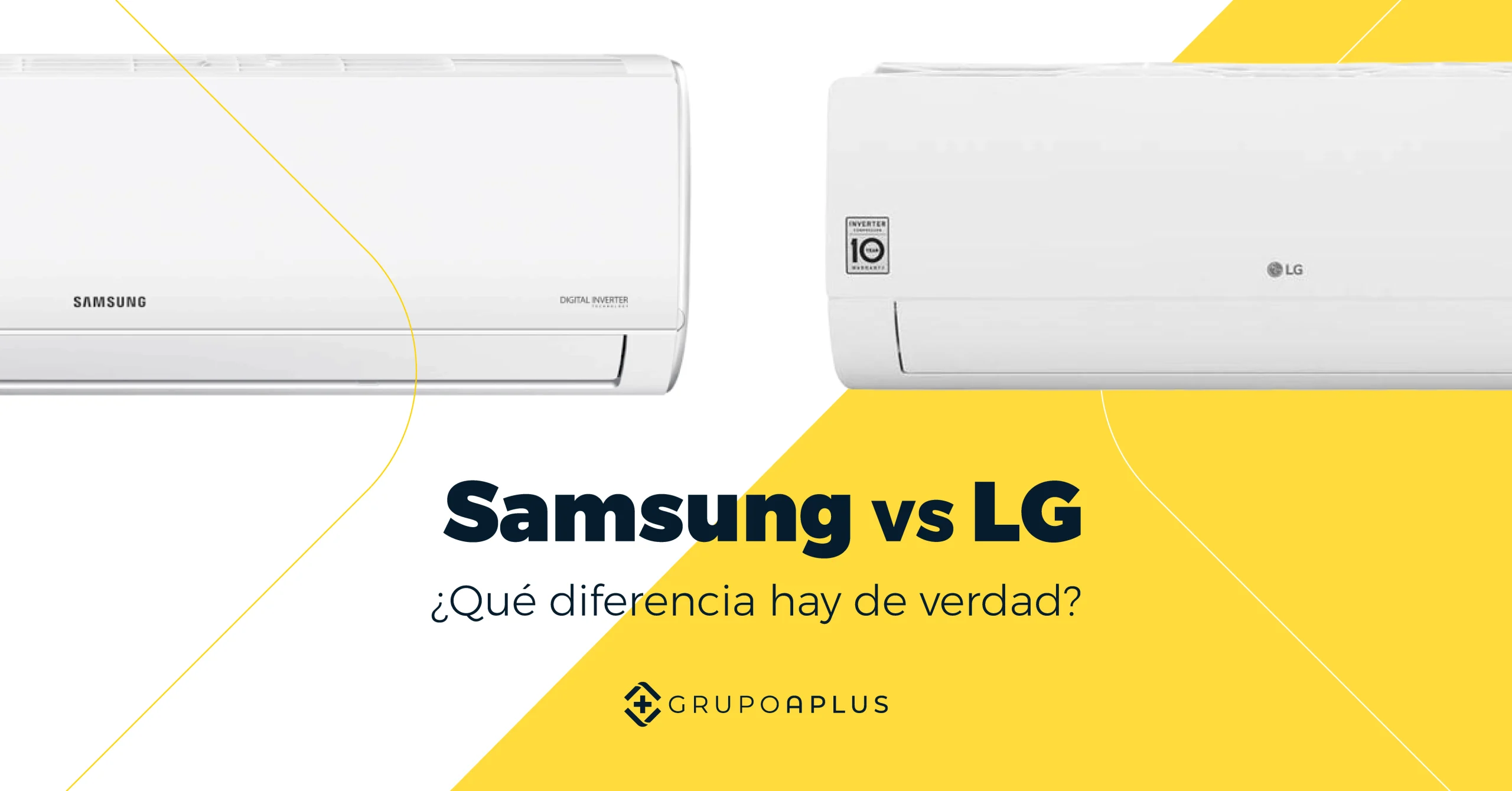 Comparativa aire acondicionado Samsung vs LG