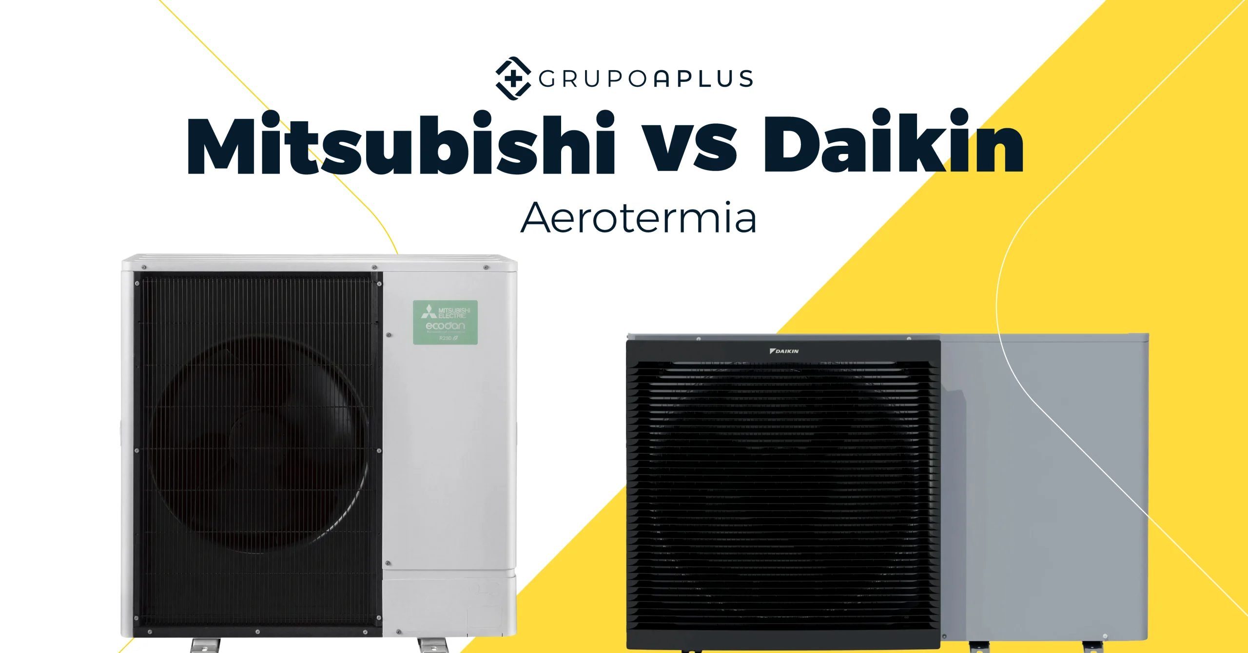 Comparativa entre aparatos de aerotermia de Mitsubishi Y Daikin